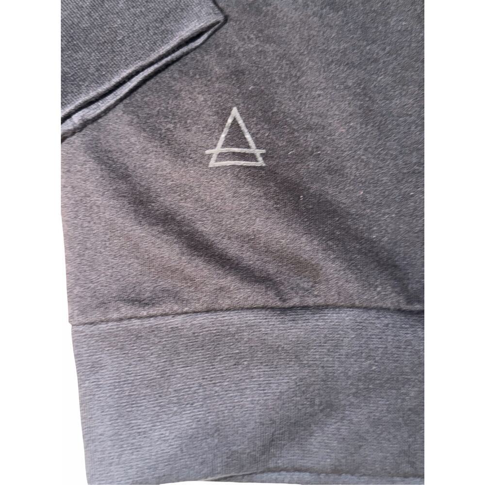 Eleven Paris Life Is A Joke Graphic Sweatshirt Black Raglan Pullover S - Picture 10 of 10